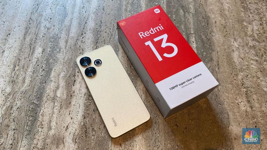Xiaomi redmi 13. (CNBC Indonesia/Novina)