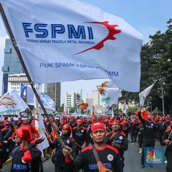 Awas Kena Macet! Ribuan Buruh Demo Lagi, Hindari Jalan Ini