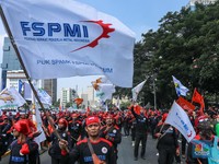 Awas Kena Macet! Ribuan Buruh Demo Lagi, Hindari Jalan Ini