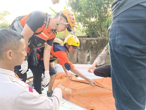 Jasad Satria yang Hilang Terseret Arus Sungai Mesat Akhirnya Ditemukan