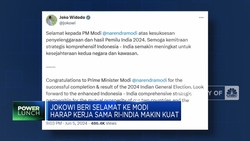 Video: Jokowi Selamati Modi atas Kemenangannya di Pemilu India
