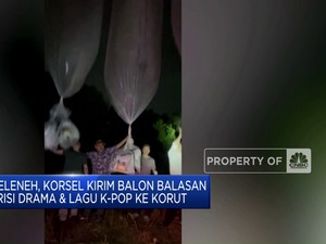 Video: Korsel Kirim Balon Balasan Berisi Drama & Lagu K-Pop Ke Korut