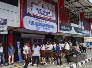 Asyik...Ada Bioskop Mini untuk Pelajar di Kuningan