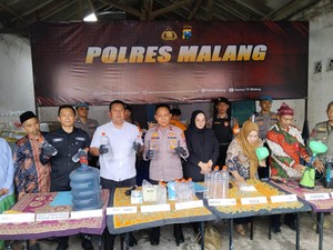 Home Industry Miras Jenis Trobas di Malang Dibongkar, 1 Orang Ditangkap