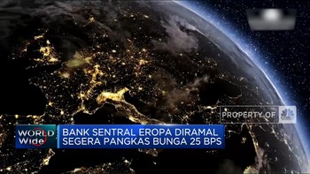 Video: Pertama Dalam 5 Tahun ECB Diramal Pangkas Bunga Acuan