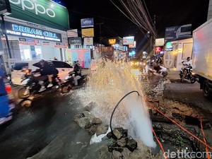 Penjelasan PDAM Tirtawening soal Pipa Bocor di Margacinta Bandung