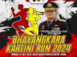 Baru Dibuka, Ratusan Pendaftar Siap Meriahkan Bhayangkara Kartini Run 2024