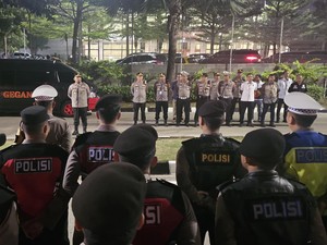 Polisi Gelar Patroli Skala Besar Pastikan Wilayah Bandara Soetta Aman