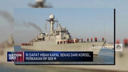 Video: RI Dapat Hibah Kapal Bekas Dari Korsel, Perbaikan Rp 569 M