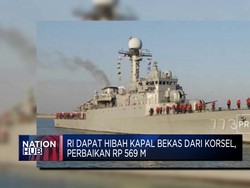 Video: RI Dapat Hibah Kapal Bekas Dari Korsel, Perbaikan Rp 569 M