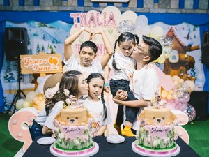 Doa Baik untuk Kebersamaan Sarwendah dan Ruben Onsu di Ultah Anak