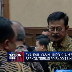 Video: SYL Klaim, Sudah Berkontribusi Rp2.400 Triliun Untuk Negara
