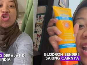 Cerita WNI di India soal Suhu Panas Bak Neraka Bocor, Skincare Sampai Cair