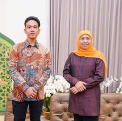 Gibran Sowan ke Rumah Khofifah, Siap Turun Gunung di Pilgub Jawa Timur