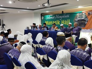 NRA Group Lepas 256 Jemaah Haji Kloter 1 ke Tanah Suci