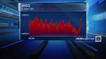 Jelang Akhir Pekan, IHSG Anjlok Lebih Dari 1%