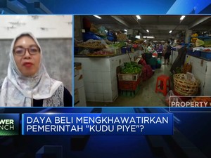 Daya Beli Kelas Menengah Mengkhawatirkan, Ekonomi RI Sulit ke Atas 5%