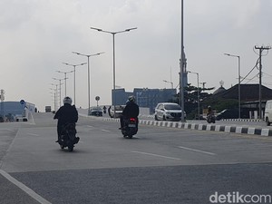 Flyover Sekip Ujung Palembang Sudah Bisa Dilewati Kendaraan