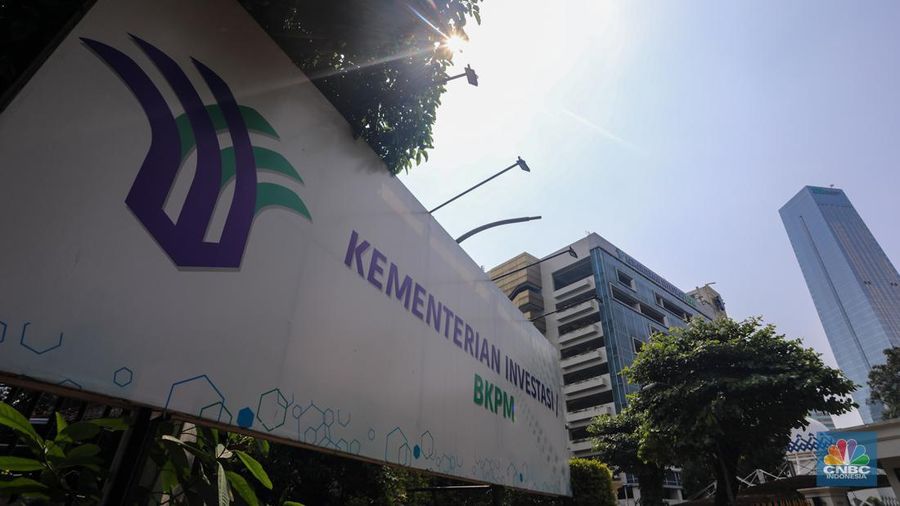 Gedung Perkantoran Kementerian Investasi/BKPM. (CNBC Indonesia/Faisal Rahman)