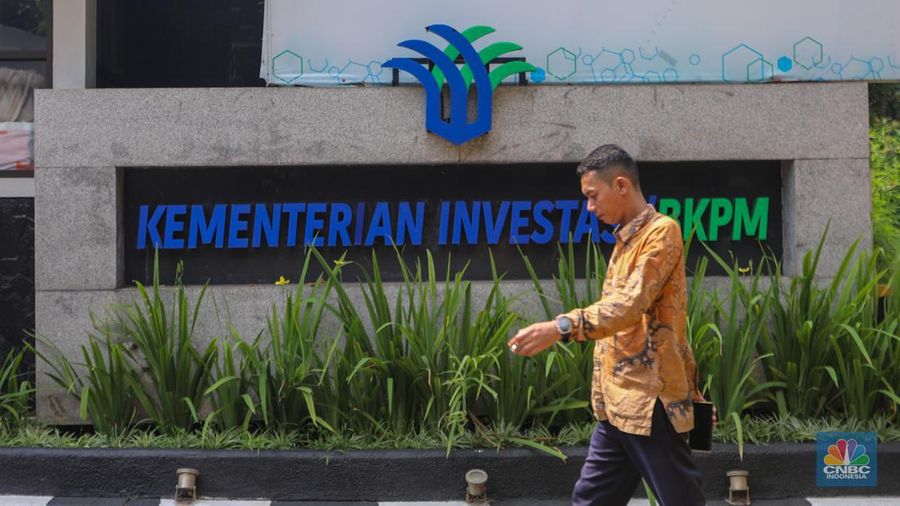 Gedung Perkantoran Kementerian Investasi/BKPM. (CNBC Indonesia/Faisal Rahman)