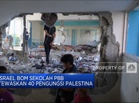 Video: Israel Bom Sekolah PBB Tewaskan 40 Pengungsi Palestina
