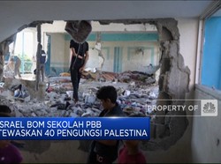 Video: Israel Bom Sekolah PBB Tewaskan 40 Pengungsi Palestina