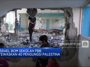 Video: Israel Bom Sekolah PBB Tewaskan 40 Pengungsi Palestina