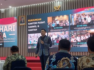 AHY Pamer Capaian 100 Hari Kerja: Daftarkan 2,4 Juta Bidang Tanah