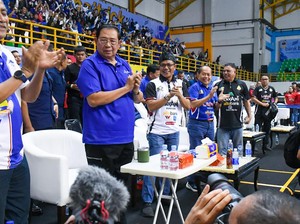 Dampingi SBY Nonton Proliga, Syarief Hasan: Lavani Angkat Popularitas Voli