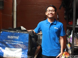 Lika-liku Daffa Jalankan Bisnis Home Cleaning