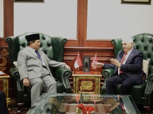 Menhan Prabowo Bertemu Mantan PM Turki, Bahas Apa?