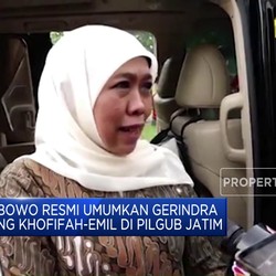 Video: Prabowo Umumkan Gerindra Usung Khofifah-Emil di Pilgub Jatim