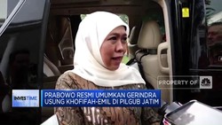 Video: Prabowo Umumkan Gerindra Usung Khofifah-Emil di Pilgub Jatim