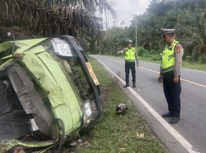 Truk Tabrak Pohon di Musi Rawas hingga Sopirnya Tewas