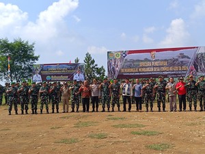 TNI Membangun Desa di Bogor Tuntas, Pangdam Siliwangi Harap Fasilitas Dijaga