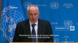 Video: 11 Staf PBB Ditahan Pemberontak Houthi di Yaman