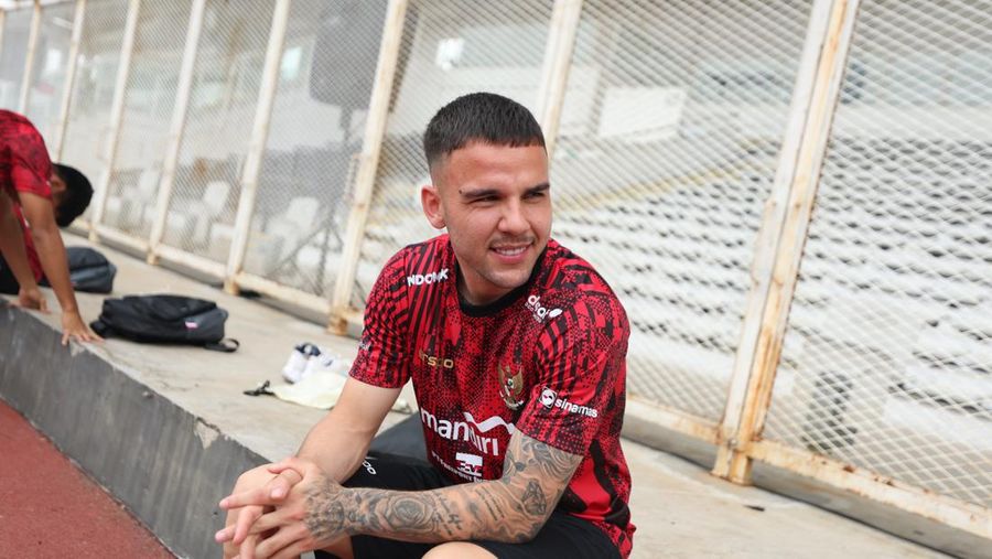 Calvin Verdonk pemain lini Timnas Indonesia. (Dok. PSSI)
