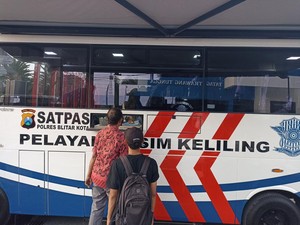 Satlantas Polres Blitar Kota Sediakan SIMling di Blitar Djadoel