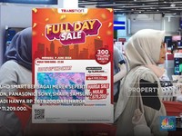 Transmart Tebar Diskon Besar Buat TV layar Lebar