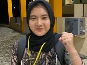 Senyum Semangat Fatia Casis Disabilitas Lulus Menuju Rikkes II Bintara Polri
