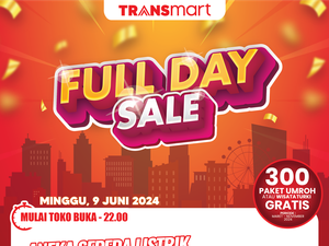 Banjir Diskon, Beli Sepeda Listrik di Transmart Full Day Sale Hemat Rp 2,7 Juta
