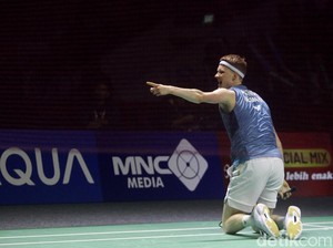 Indonesia Open 2024: Sedihnya Anders Antonsen Lihat Istora Sepi Penonton