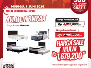Beli Tempat Tidur di Transmart Full Day Sale Hemat hingga Rp 4,2 Juta