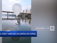 Video: Lagi, Korut Kirim Balon Sampah ke Korsel