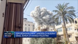 Demi Bebaskan 4 Sandera di Nuseirat, Israel Bunuh 274 Warga Palestina