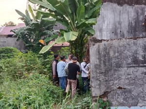 Kerangka Manusia Tertutup Kain Hijau Ditemukan di Lahan Warga Makassar