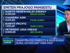 Saham Prajogo Pangestu Kuasai Bursa, Goyang Dikit Bikin IHSG Jatuh?