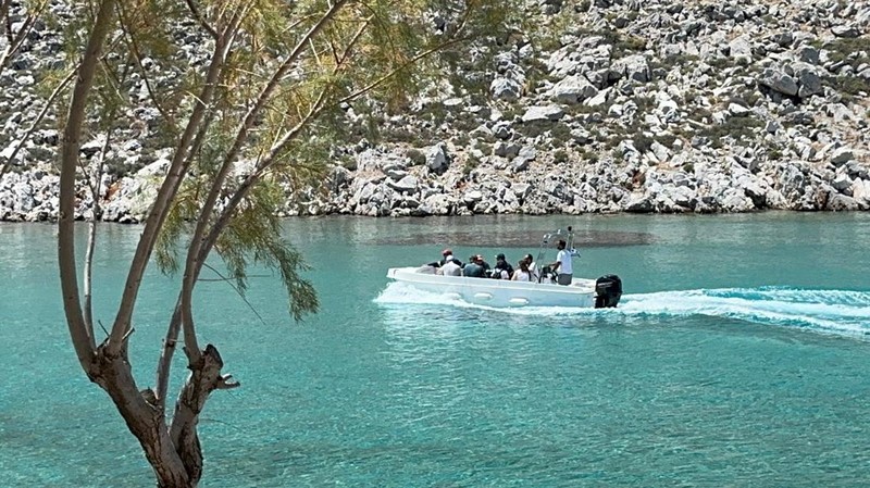 Seorang presenter televisi terkenal dari Inggris, Michael Mosley, ditemukan tak bernyawa di Pulau Symi, Yunani. (REUTERS/Panormitis Chatzigiannakis)