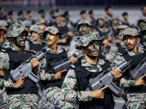 AS-Arab Saudi Gelar Latihan Militer Gabungan untuk Tangkal Serangan Drone