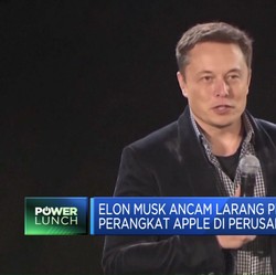 Elon Musk Ancam Larang Penggunaan Perangkat Apple di Perusahaannya